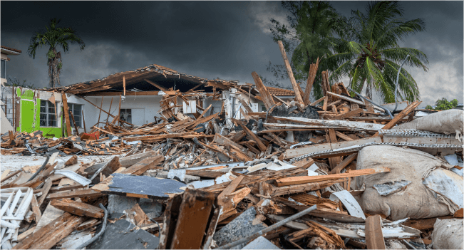 Hurricane Damage Hurricane Damage